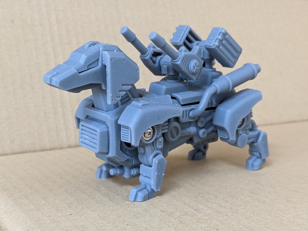 オリジナル動物メカ ダックスフント(仮)