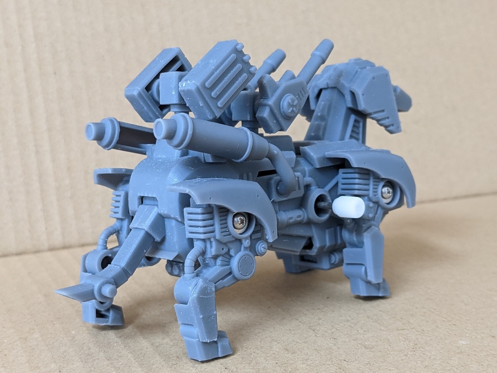 オリジナル動物メカ ダックスフント(仮)