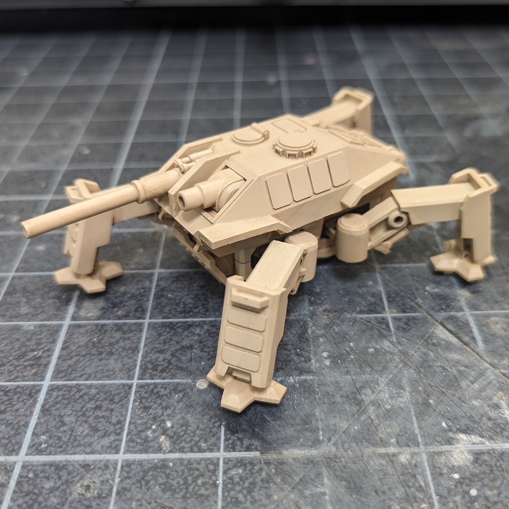 ゼンマイアクション　多脚戦車　アクティオン