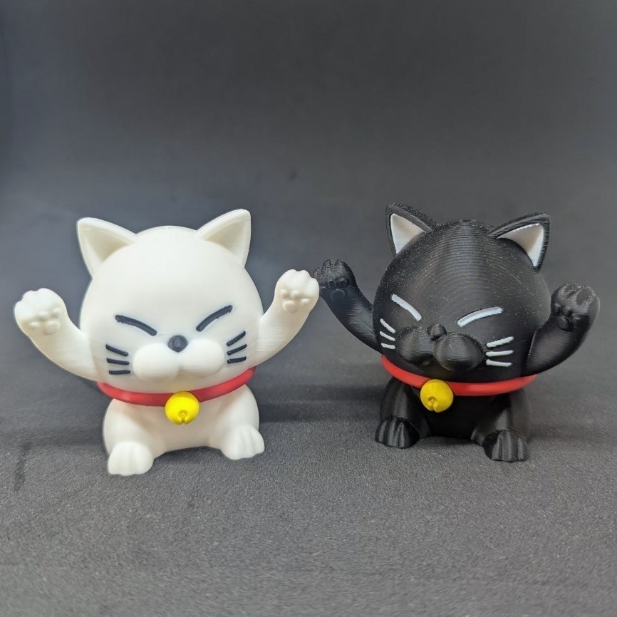 くるくるニャンコ　黒ニャン