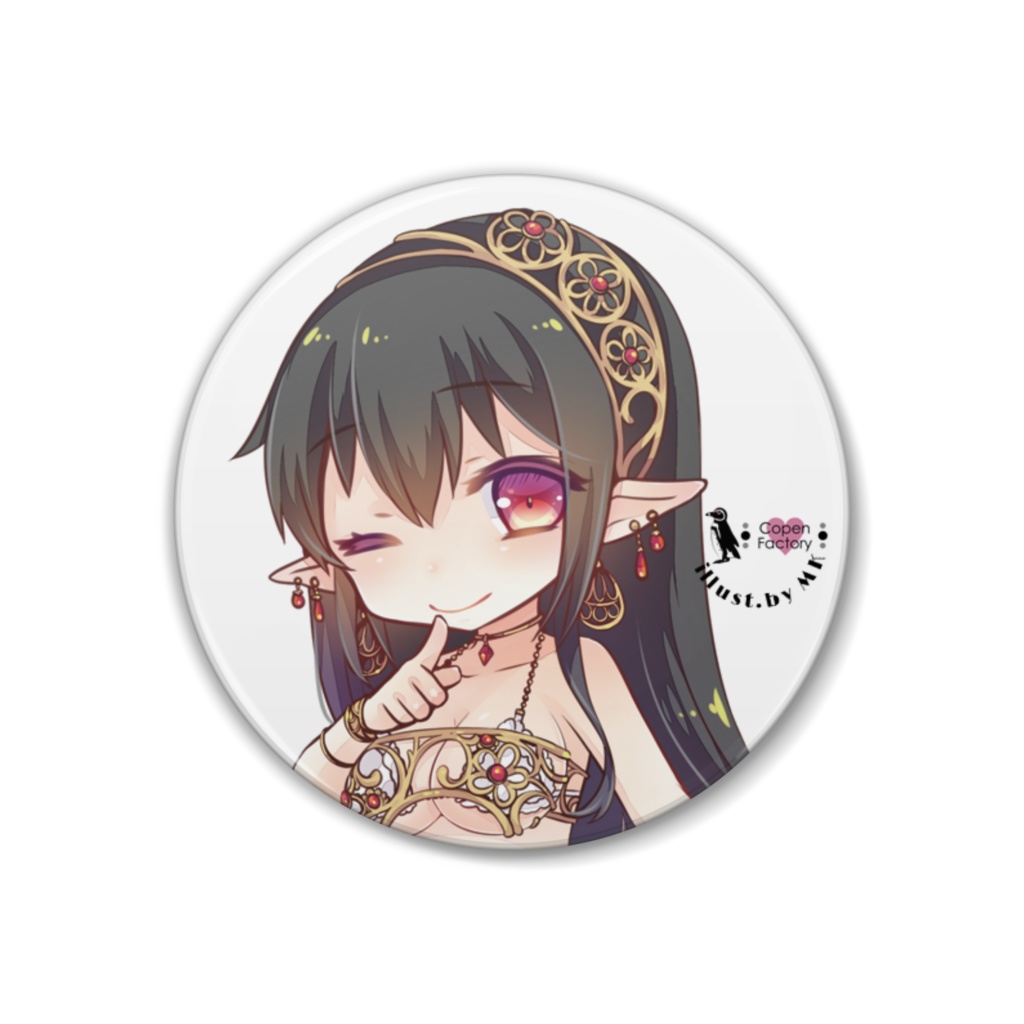 キャラクター缶バッジB