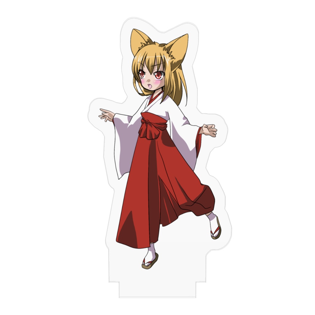 きつねのじゃロリちゃんアクリルフィギュア