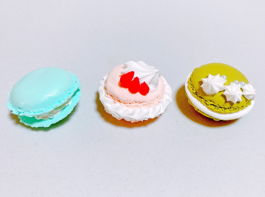 Patisserie HIMEKI✧*̣̩⋆̩☽⋆゜マカロンマグネット/ストラップ