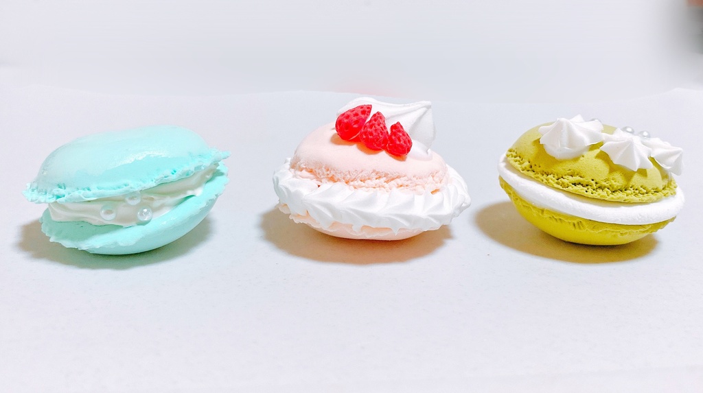 Patisserie HIMEKI✧*̣̩⋆̩☽⋆゜マカロンマグネット/ストラップ