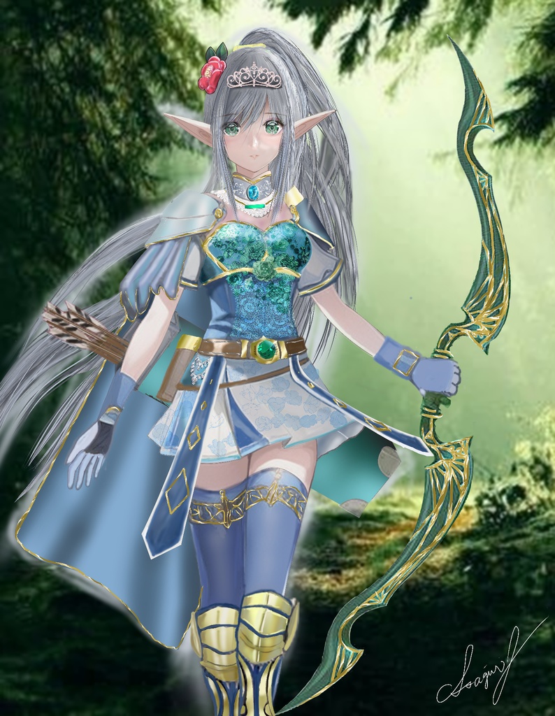 ノイルフェールの伝説~天空の聖女~ 第一巻早春の少女抄