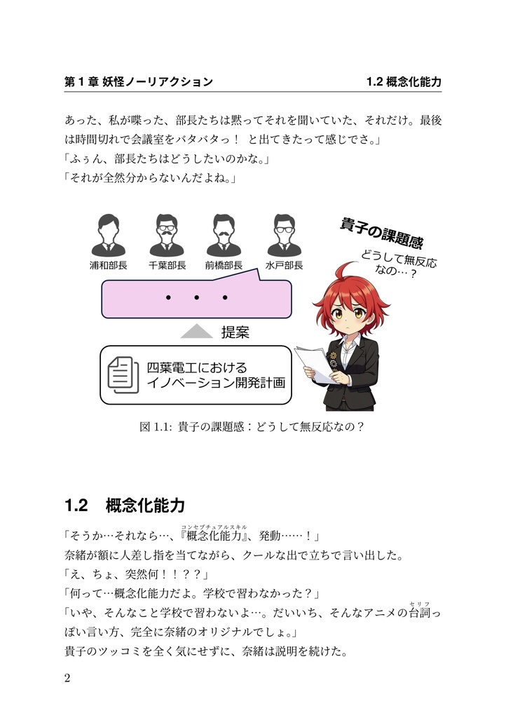 日本の伝統的大企業に転職したら妖怪だらけだったので実践知を発動して対峙を試みました!壱