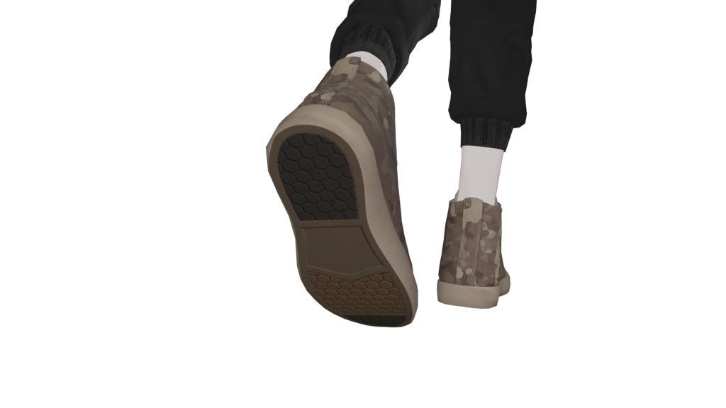 【VRChat対応】Lucero Canvas High-Cut Sneakers / ハイカットスニーカー(8月20日18:00販売開始)
