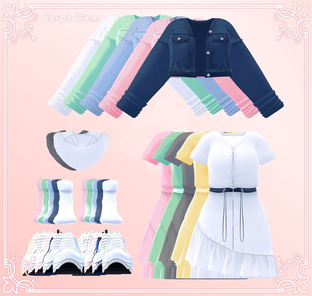 Spring jean jacket 【 7モデル対応 】