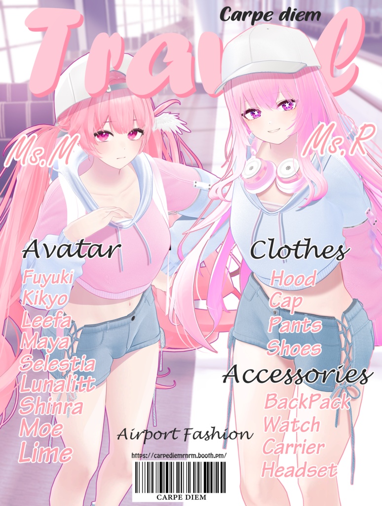 Travel Airport Fashion 【 9モデル対応 】