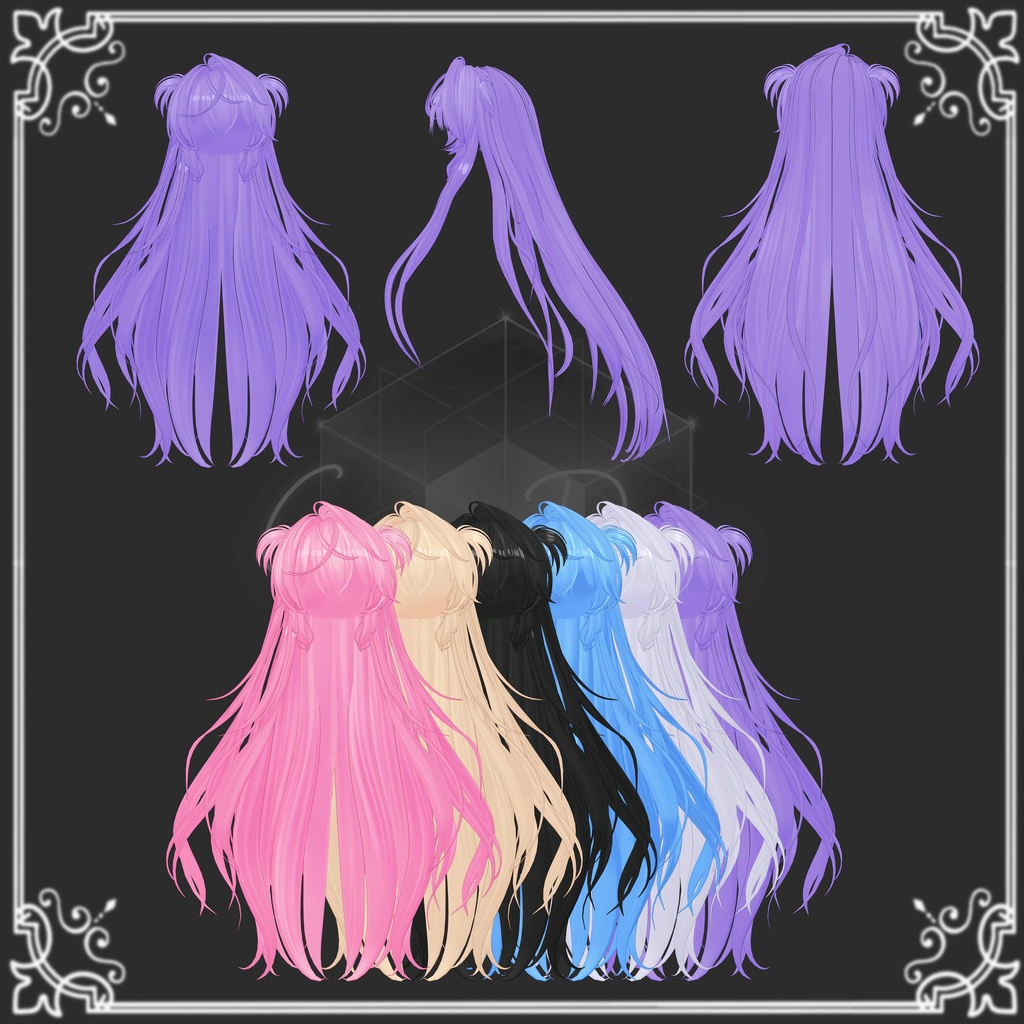 【 Kitsch Hair / ヘア 】 - 8 Avatar