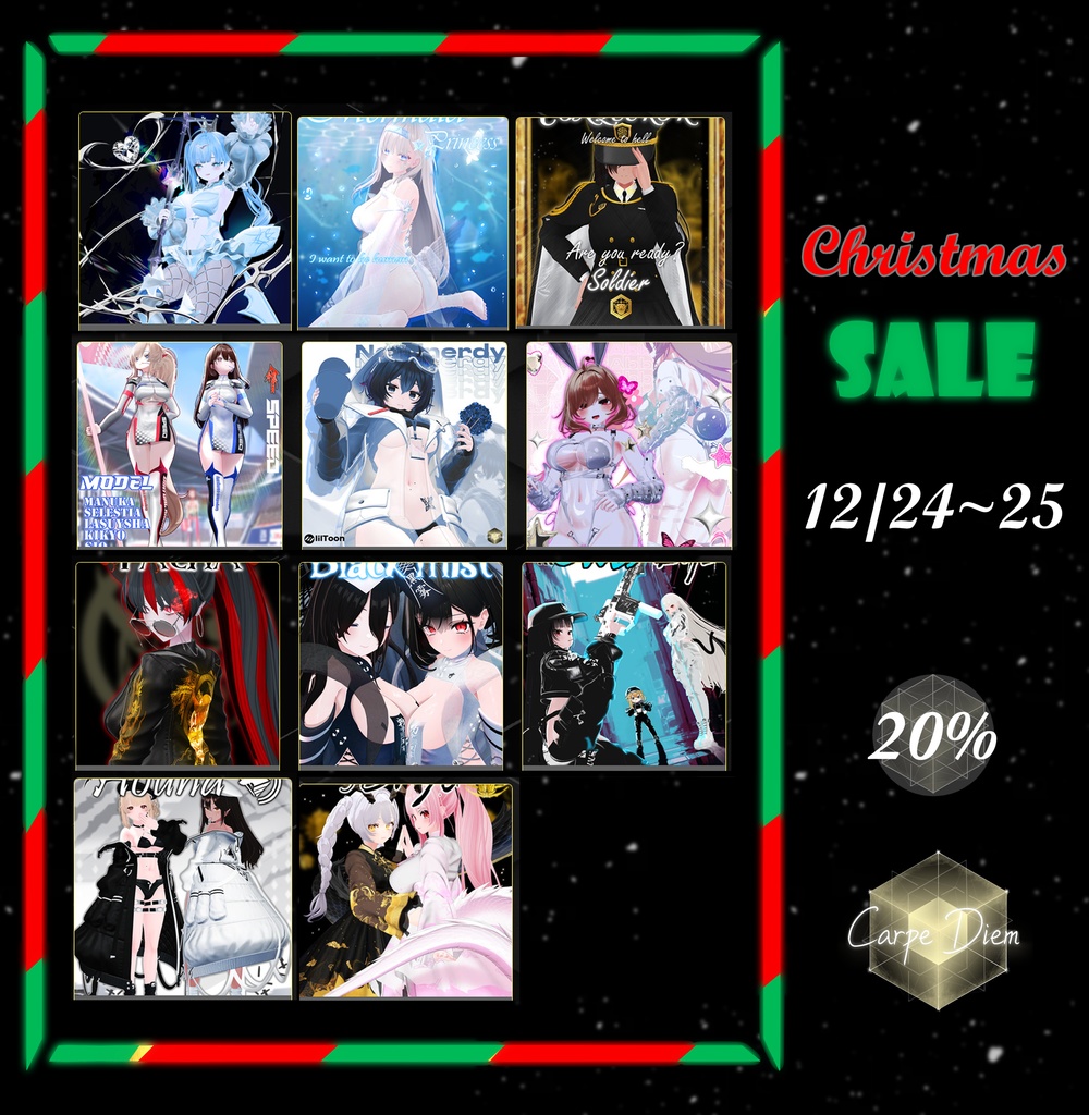 【  Christmas sale Carpediem 】