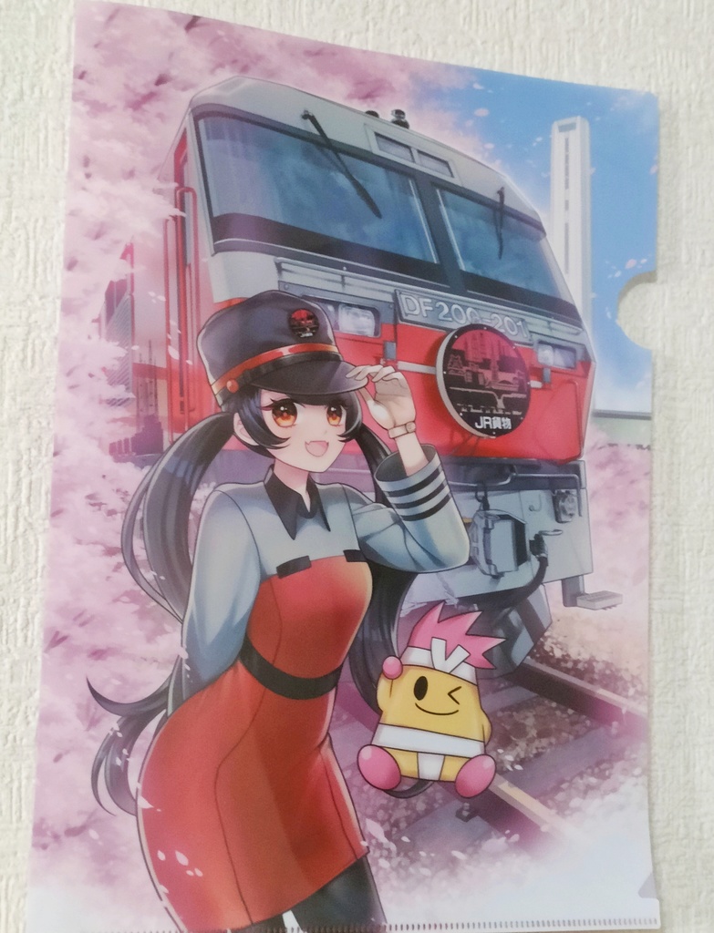 A4クリアファイル(アイミーといなっピー)