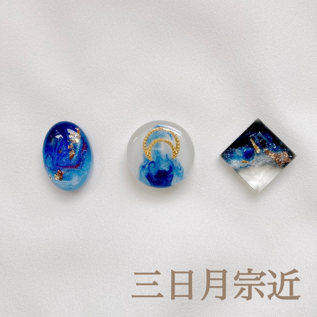 刀剣乱舞 〜陸奥一蓮〜 こつぶピアスセット