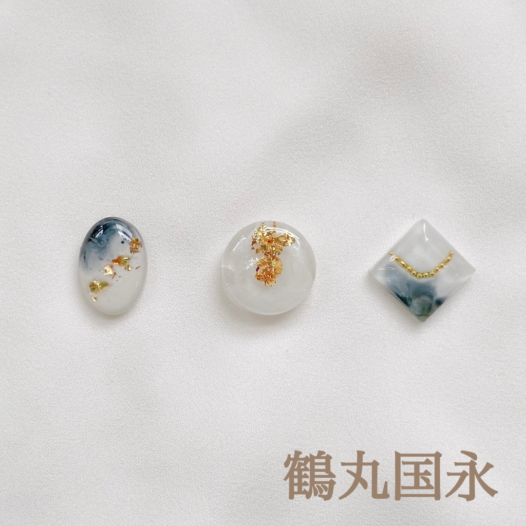 刀剣乱舞 〜陸奥一蓮〜 こつぶピアスセット