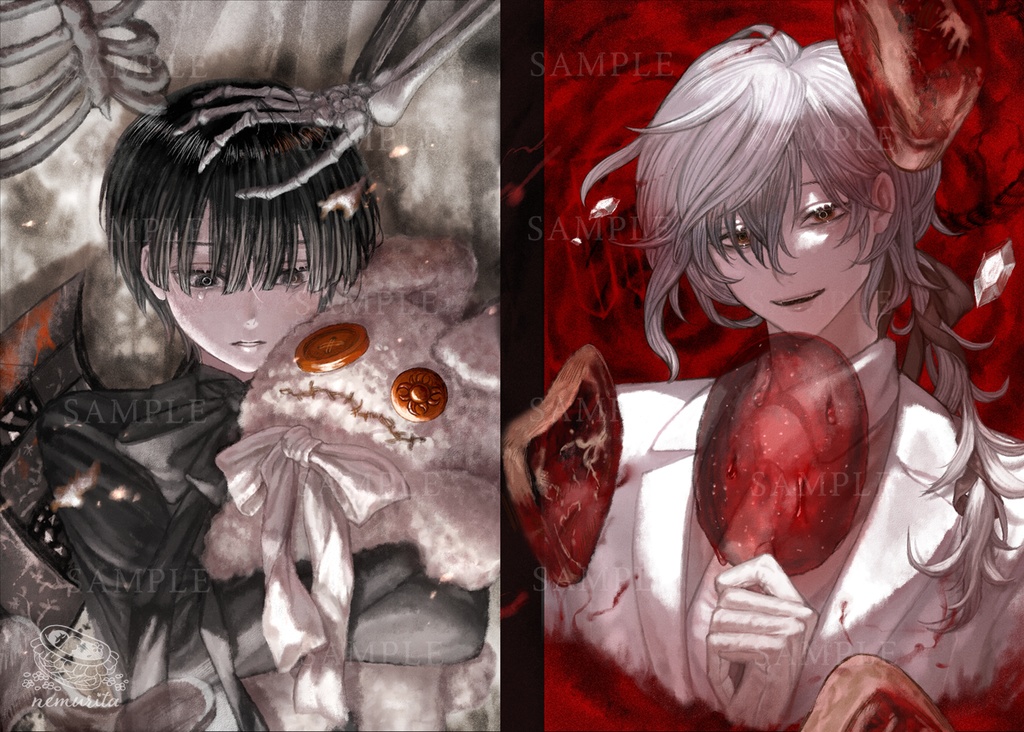 【DL版】骨肉セット本(合同誌)