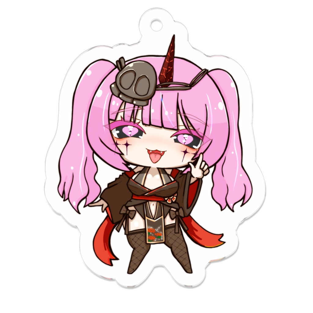 ならく(逢曲時)アクリルキーホルダー