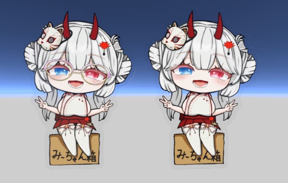 逢曲時アクリル小道具