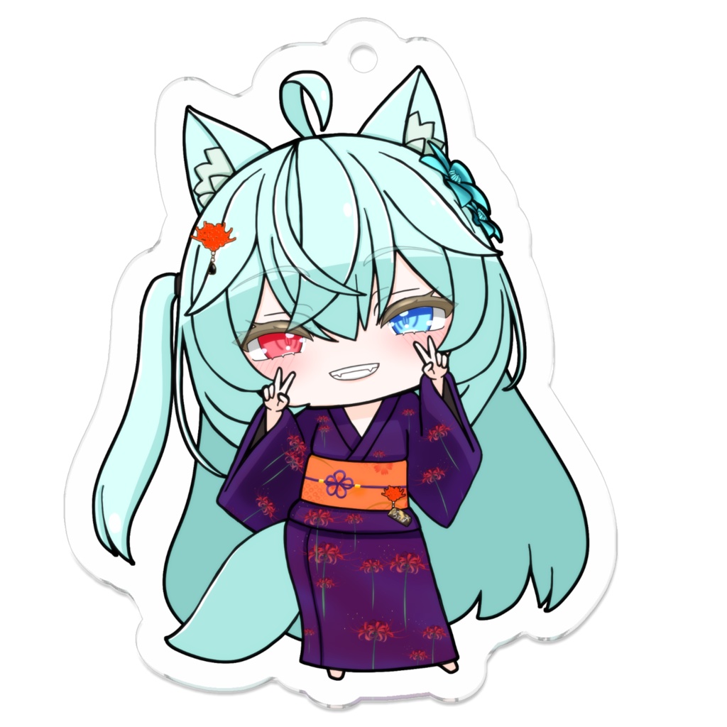 ガルムローズ（逢曲時）アクリルキーホルダー