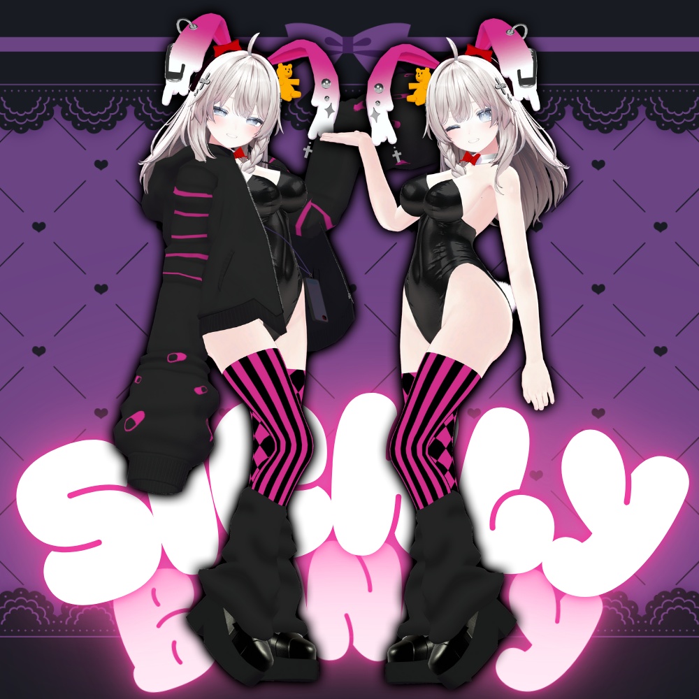 【複数アバター対応】SICKLY BUNNY