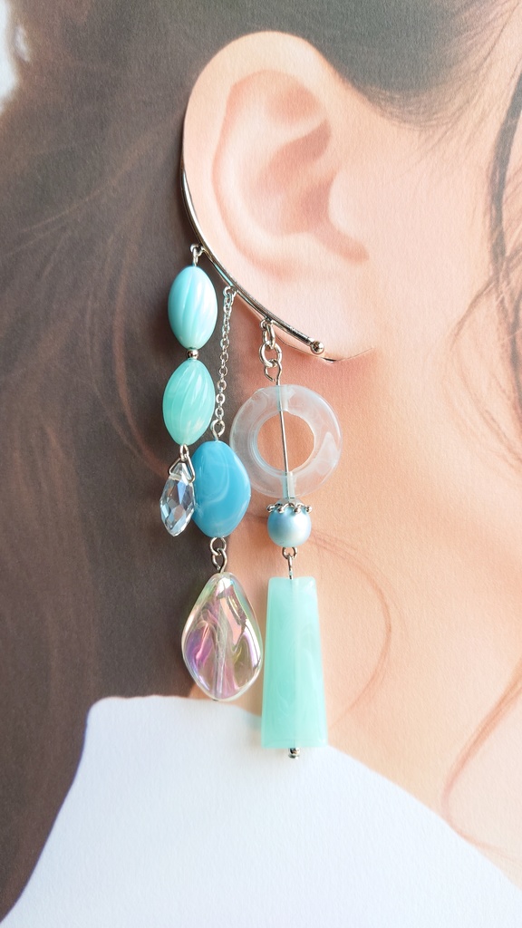 パステルイヤーフック