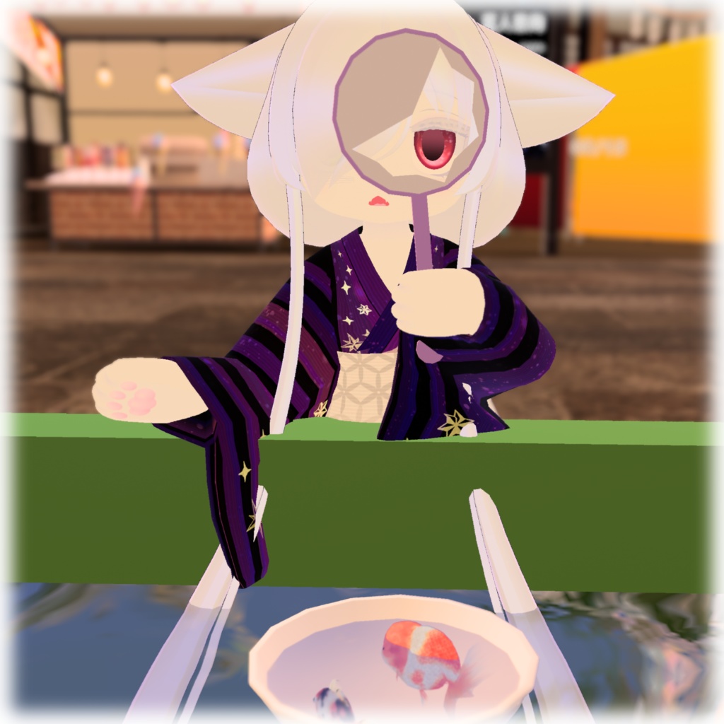 【カルキア専用衣装】浴衣【VRChat想定】