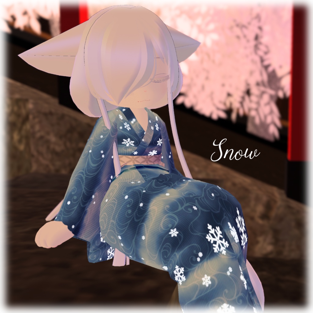 【カルキア専用衣装】浴衣【VRChat想定】