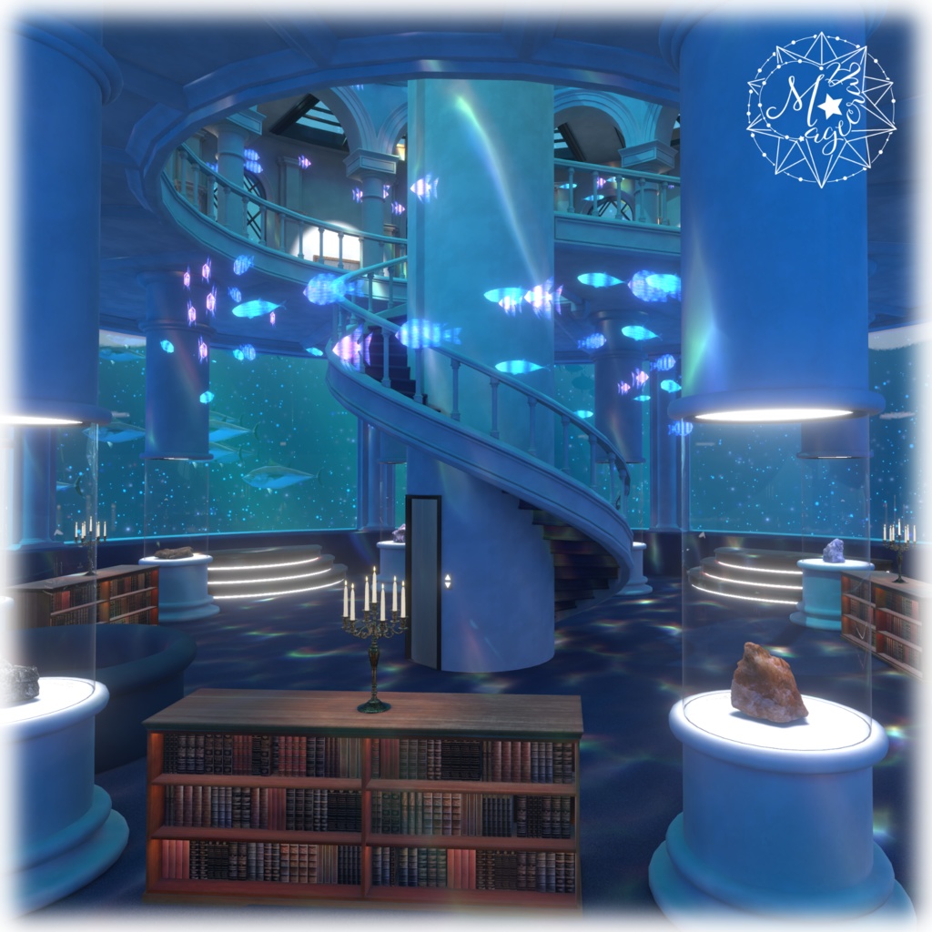 【VRChatワールド】Blue Museum