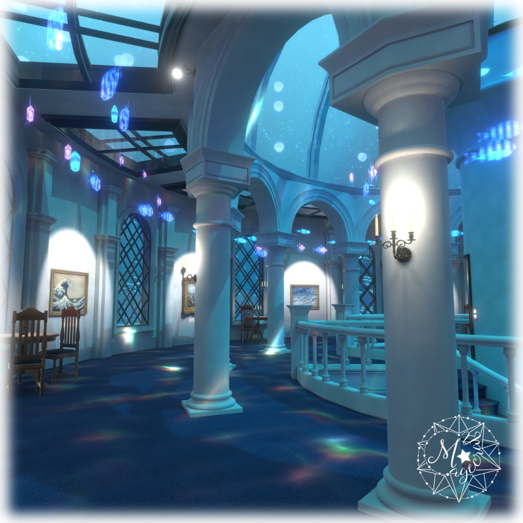 【VRChatワールド】Blue Museum