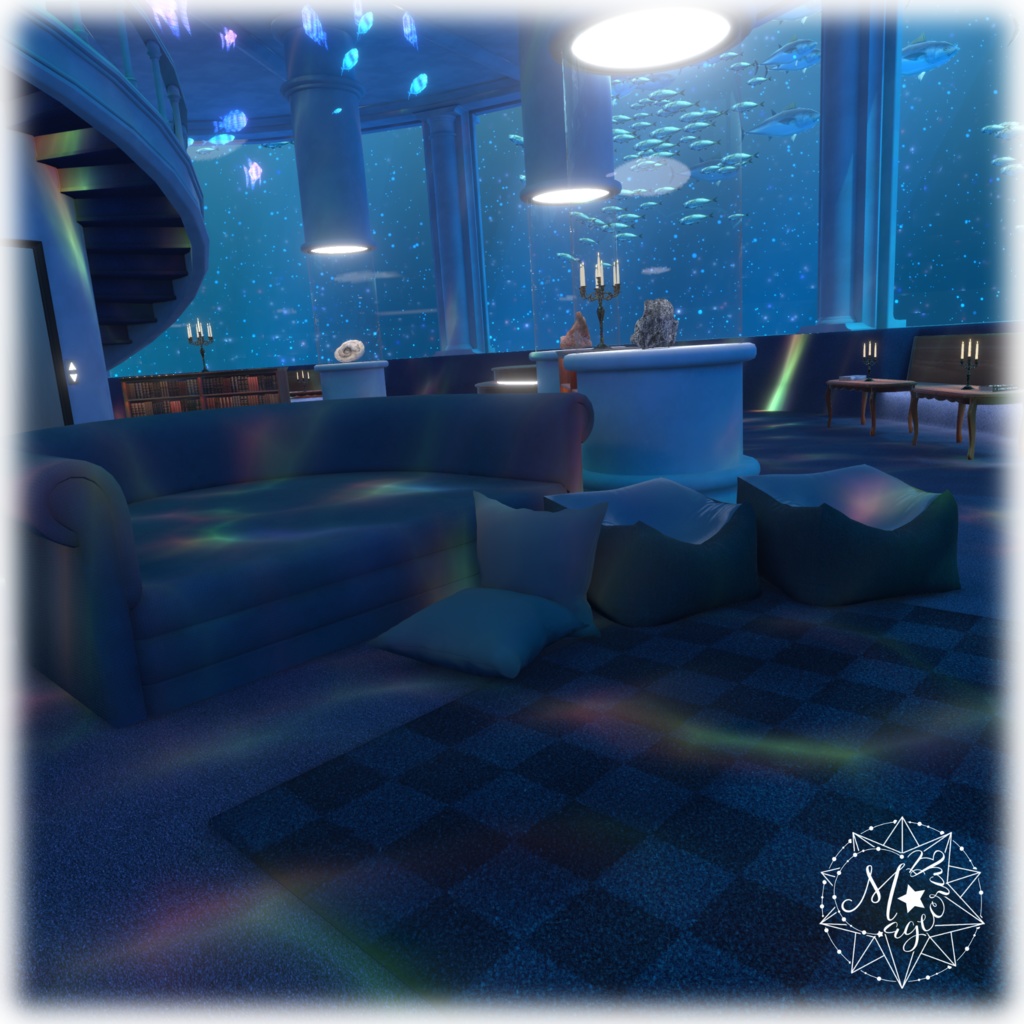 【VRChatワールド】Blue Museum