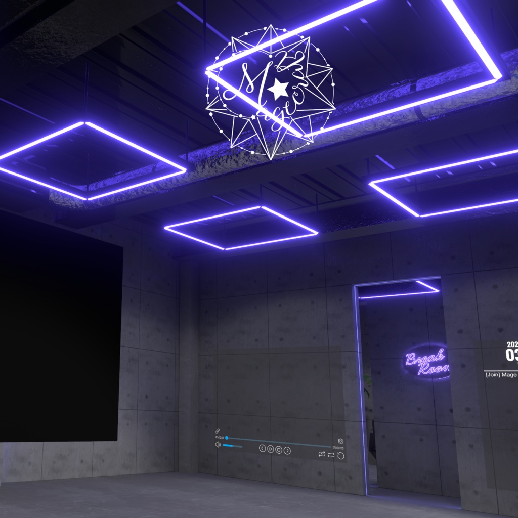 【VRChatワールド】Dance Studio/ダンススタジオ