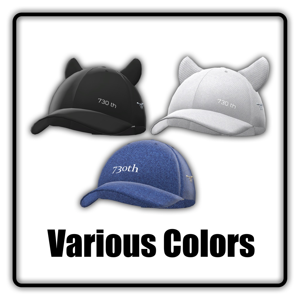 【SALE】 【5アバター対応】 Baseball Cap キャップ