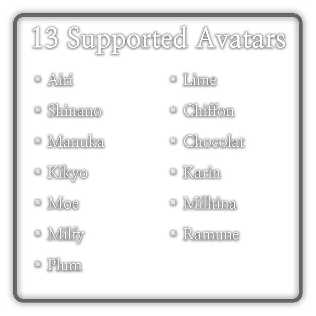 【13アバター対応】 Comfy beanie コンフィービーニー