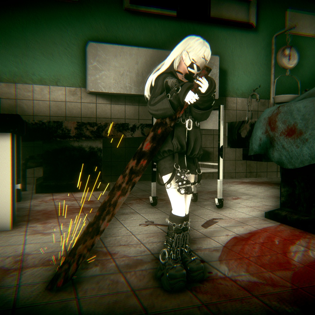 錆びれた大鉈【MA対応】