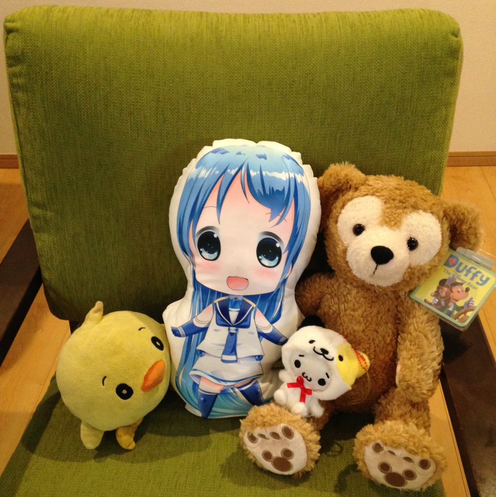 五月雨ちゃんクッション