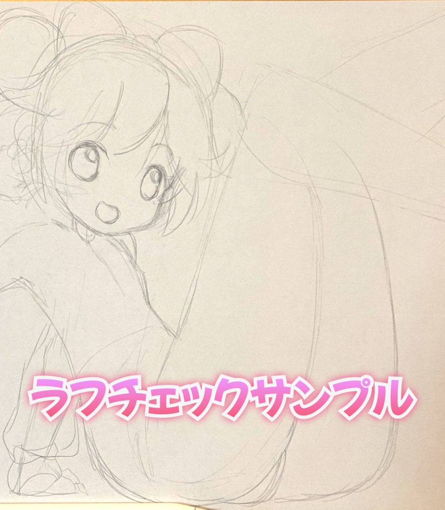 オーダー色紙用オプション( Optional Add-ons for Large Shikishi Commissions )