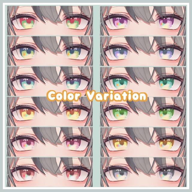 ふんわりシャインアイテクスチャ【5Avatar対応】