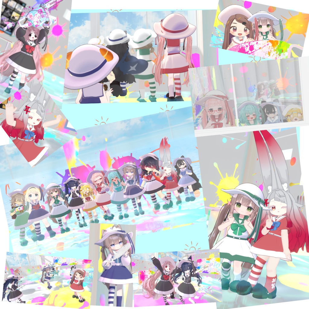 シンプルセーラーワンピ【7Avatar対応】