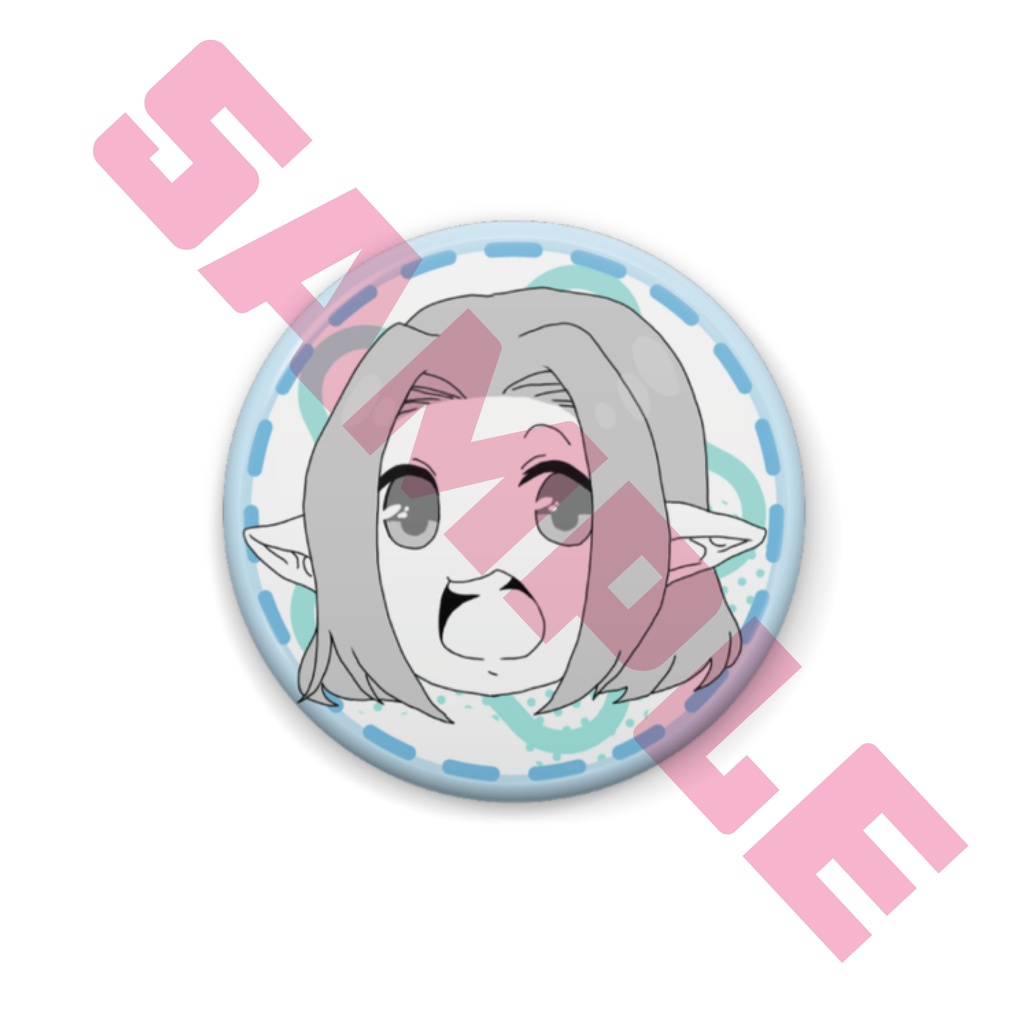 【受注生産】描き降ろしファンアート缶バッジvol.1