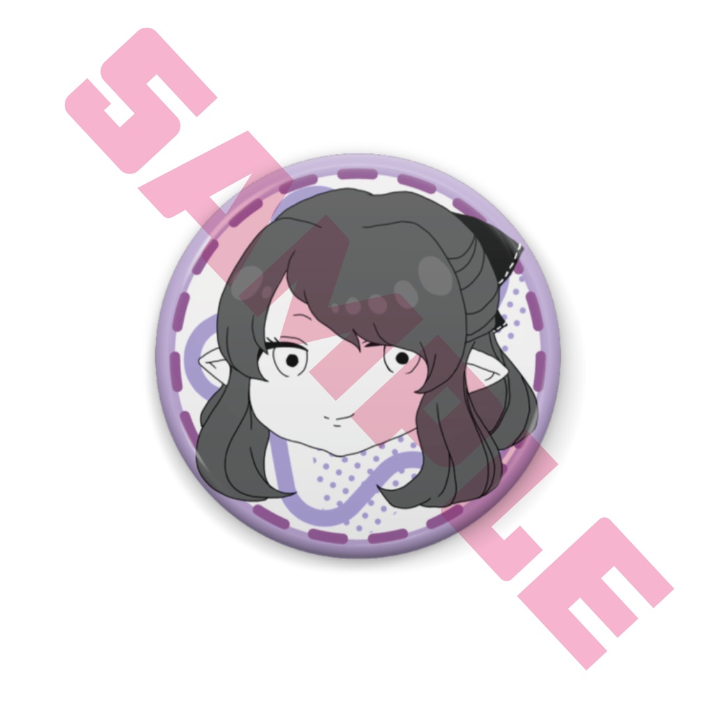 【受注生産】描き降ろしファンアート缶バッジvol.1