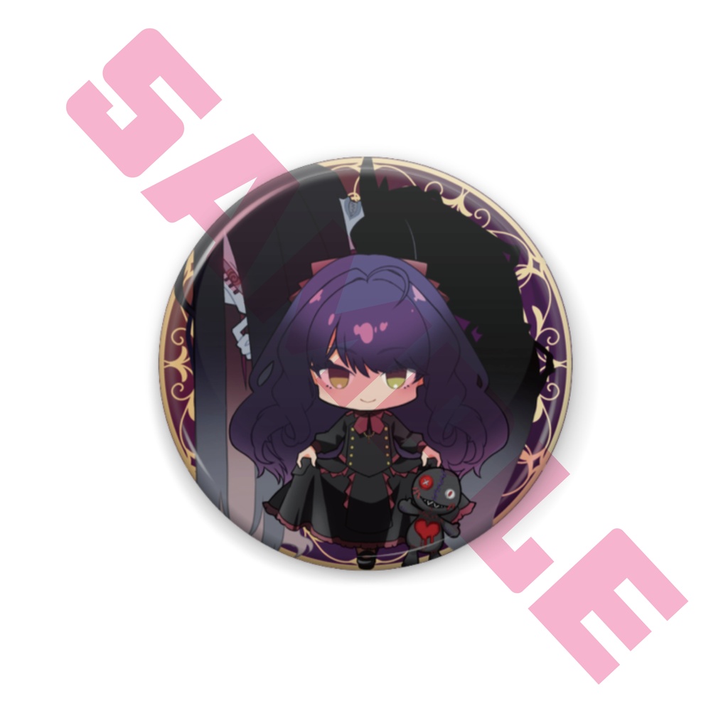 【受注生産】描き降ろしファンアート缶バッジvol.1