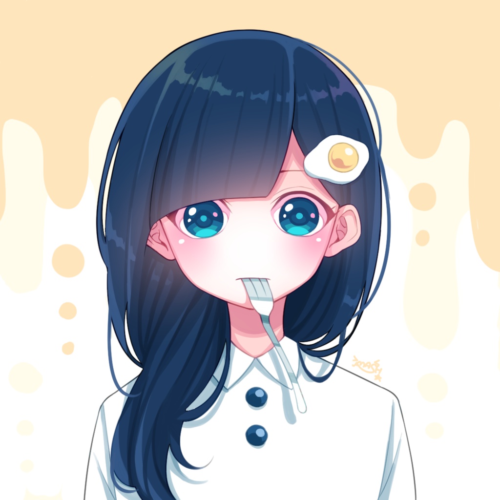 めだまやきちゃん缶バッチ