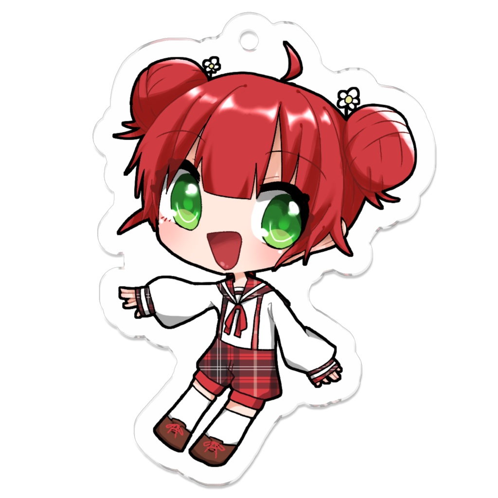 姫宮りんごアクリルキーホルダー Himemiyaringo Booth