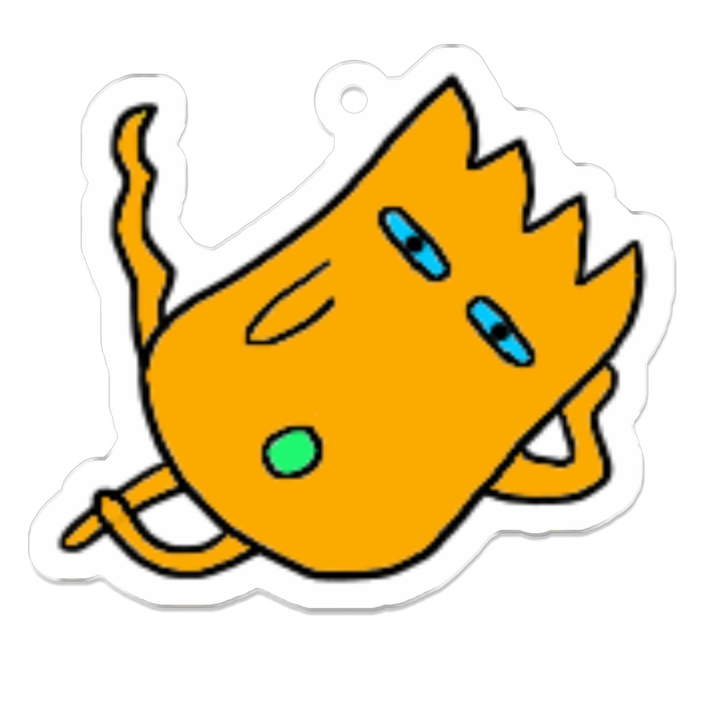 のんびりモグラスキーホルダー