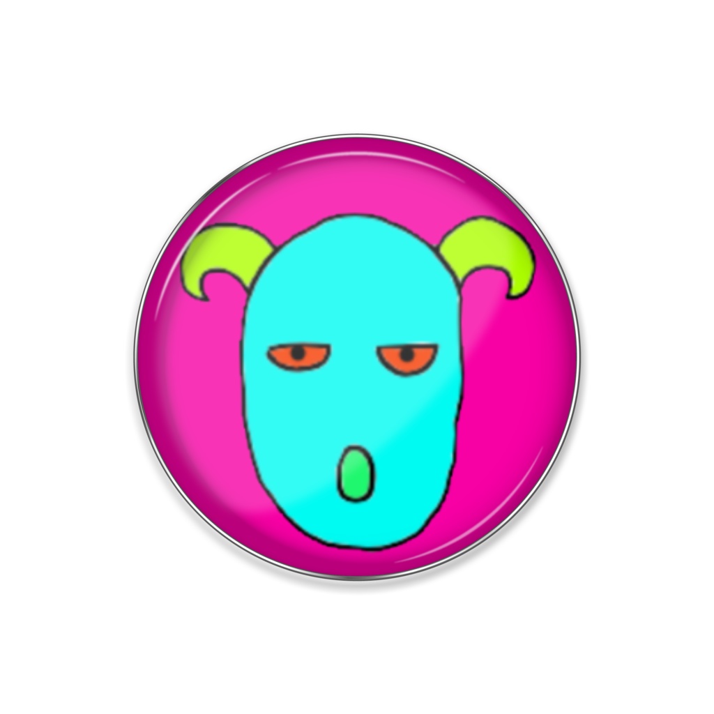 謎な奴ピンバッジ