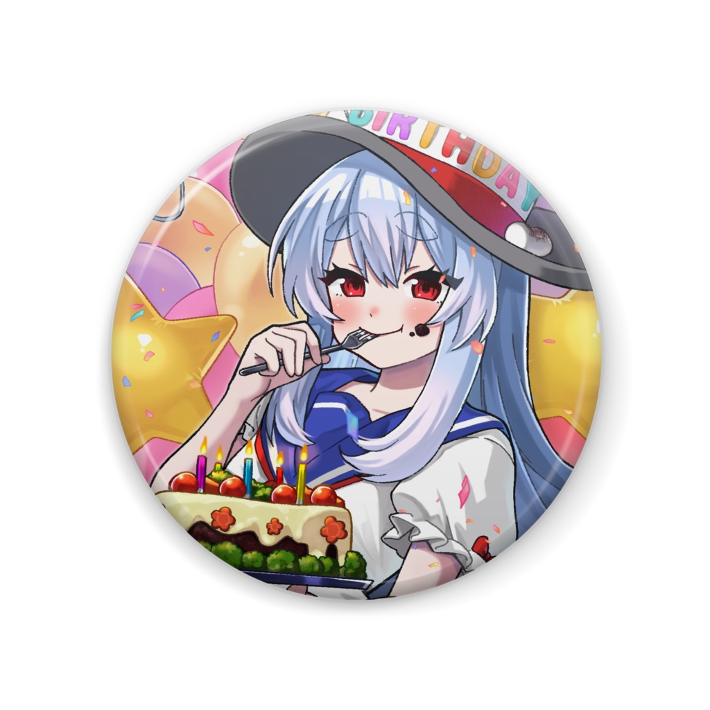 2024年ましまろ生誕グッズ　缶バッチ