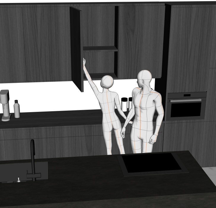 御曹司のリビング(CLIP STUDIO用3D素材)