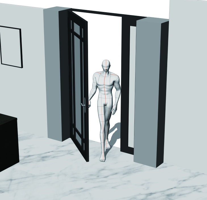 御曹司のリビング(CLIP STUDIO用3D素材)