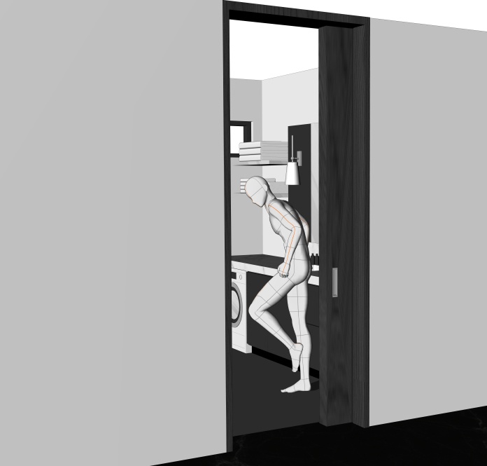 御曹司の浴室&洗面所(CLIP STUDIO用3D素材)