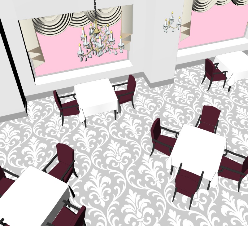 御曹司行きつけのレストラン3(CLIP STUDIO用3D素材)