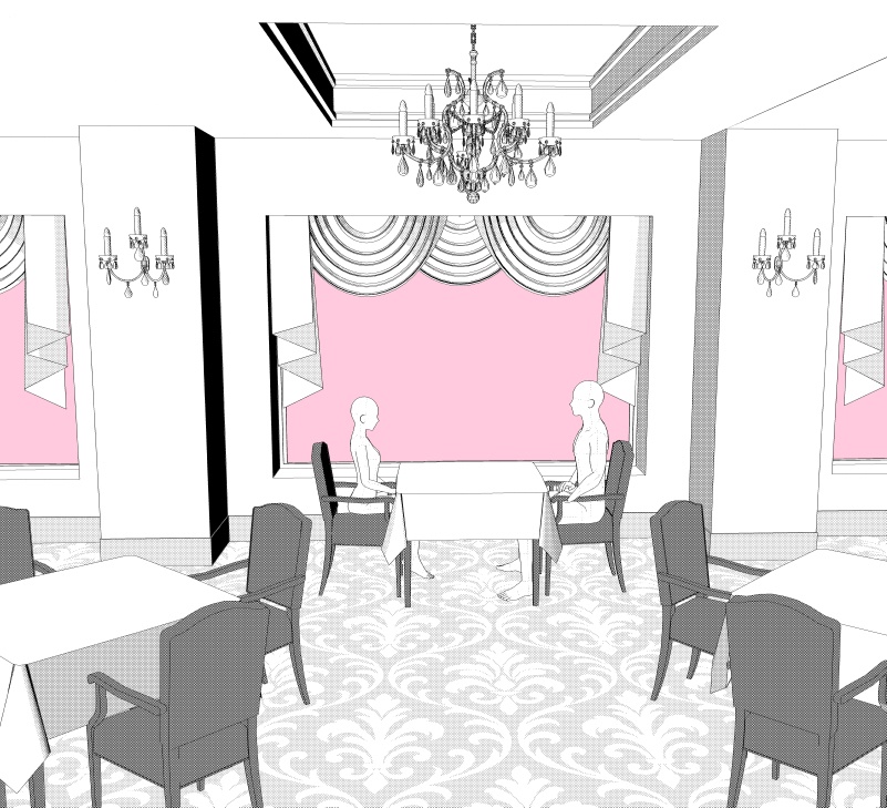 御曹司行きつけのレストラン3(CLIP STUDIO用3D素材)